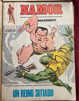 6 libros de Marvel Comic Group