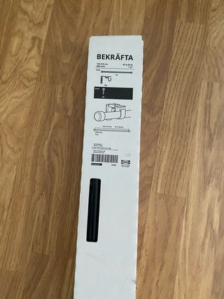 Barra Cortina IKEA BEKÄFTA Negra