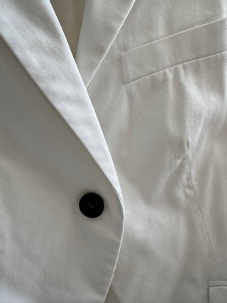 Chaqueta Zara Blanca Talla M