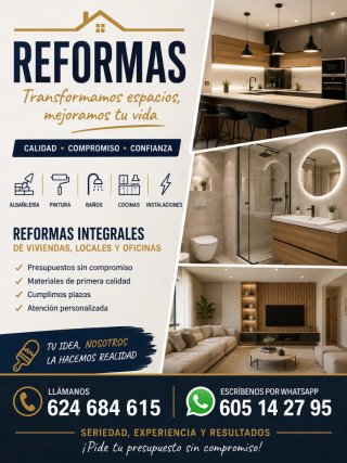 Somos una empresa especializada en reformas