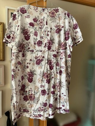 Blusa Cortefiel Túnica Algodón Estampada Talla XXL