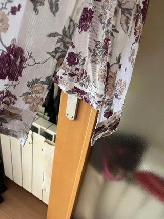 Blusa Cortefiel Túnica Algodón Estampada Talla XXL