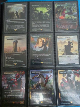 Secret Lair Marvel Magic Cards