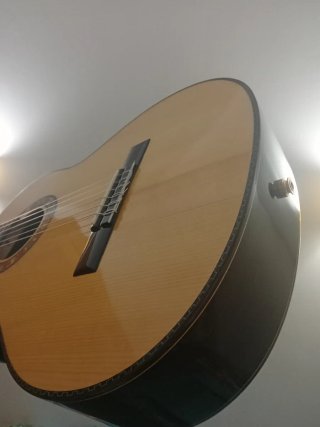 Guitarra Flamenca amplificada Modesto Malla
