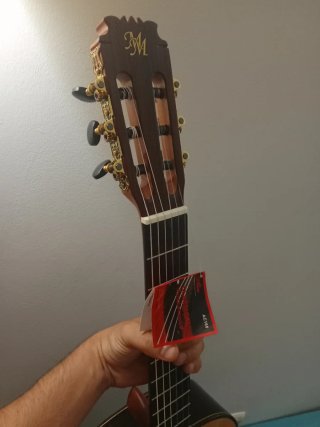Guitarra Flamenca amplificada Modesto Malla
