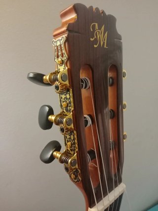 Guitarra Flamenca amplificada Modesto Malla