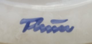 Pato decorativo cerámica para colgar