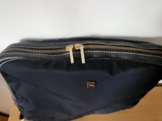 Bolso Purificación Garcia azul marino