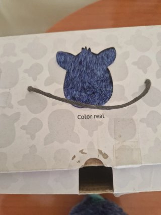 Furby azul con Ojos Azules