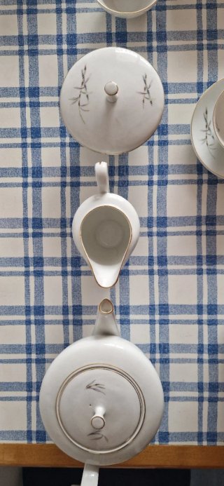 Juego Café Vintage Bidasoa Porcelana