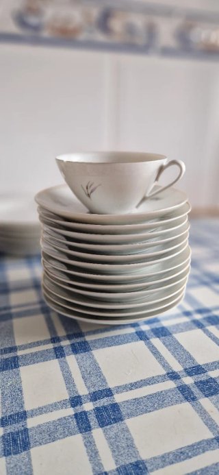 Juego Café Vintage Bidasoa Porcelana