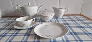 Juego Café Vintage Bidasoa Porcelana