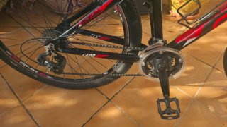 Bicicleta Conor 5400 Negra y Roja