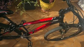Bicicleta Conor 5400 Negra y Roja