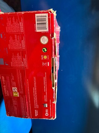 Caja Wii Roja 25 Aniversario
