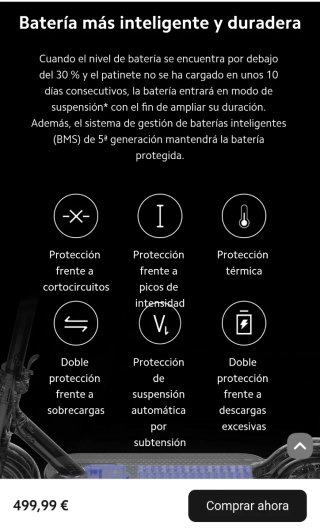 Patinete Xiaomi Scooter 3 + Casco Gratis