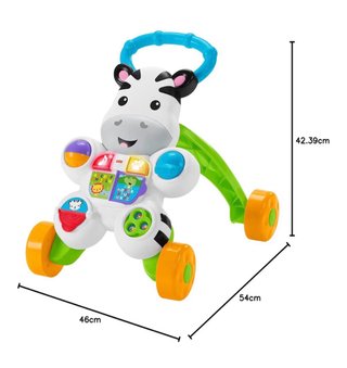 Andador Zebra Fisher Price