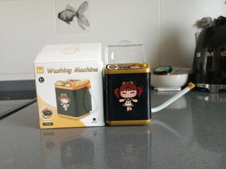 Mini lavadora eléctrica limpiabrochas maquillaje