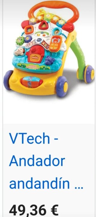 Andador correpasillos Vtech 2 en 1