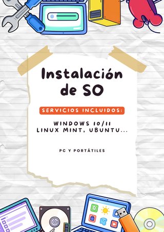 Instalación de Sist Operativos para pc/portátil