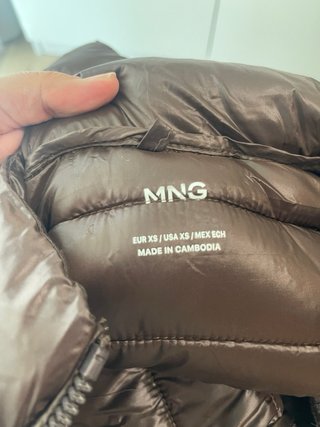 Abrigo acolchado Mango Talla XS
