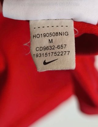Camiseta Nike Roja Just Do It Talla M