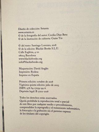 Los asquerosos novela