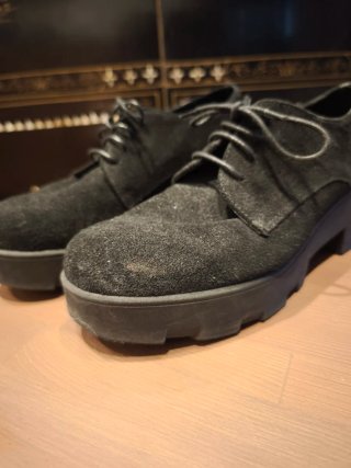 Zapatos Creeks Ante Negro