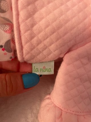 Muñeca de trapo La Nina rosa
