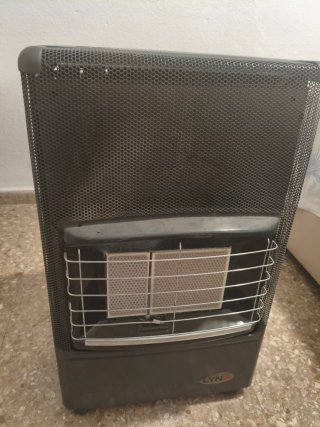 Estufa de gas Lynx gris