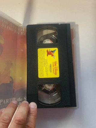 Pinocho VHS Clásico Disney Español