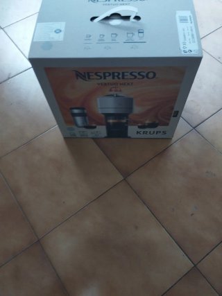 Cafetera Krups XN910BECO Light Grey