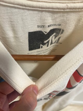 Camiseta MTV Music Television Talla M