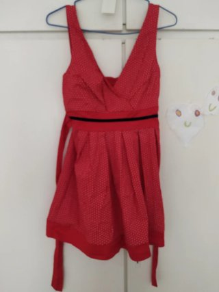 Vestido pinup vintage rojo