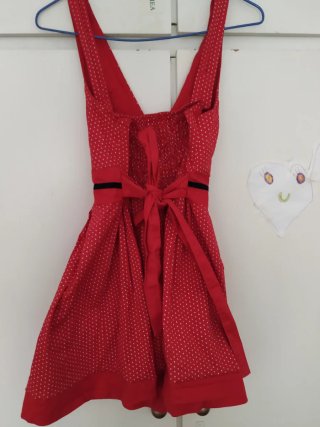 Vestido pinup vintage rojo