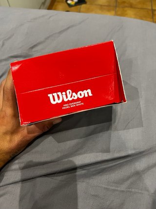 Sobregrip Wilson Blanco Liso Padel