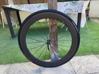 Ruedas de carbono para bicicleta