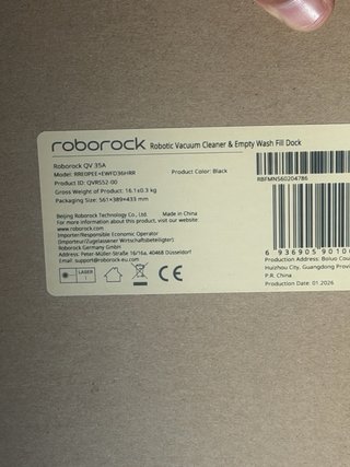 Roborock QV35A Nuevo Sin Estrenar