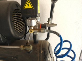 Compresor de aire SPECAIR HI 276/25 con accesorios