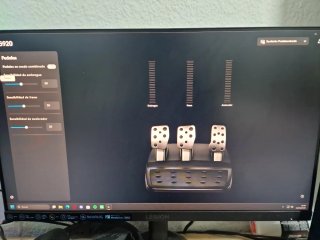 Volante Logitech G920 con estructura plegable