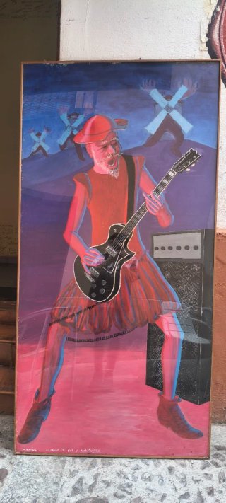 Pintura Dom Quijote Acrílico