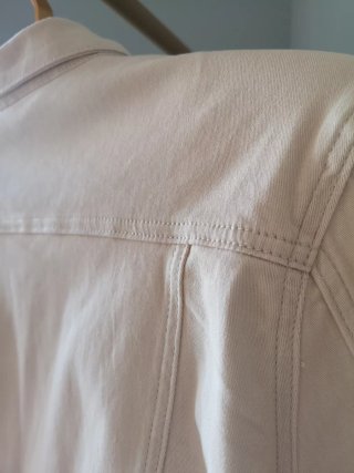 Cazadora vaquera beige