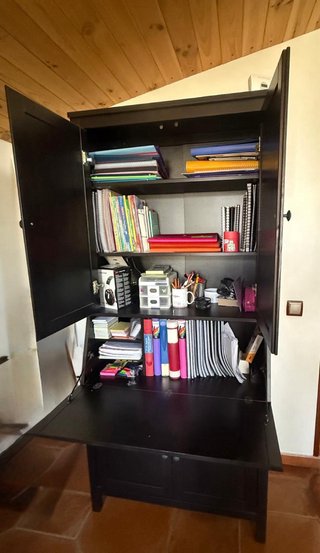 Secreter IKEA HEMNES nero