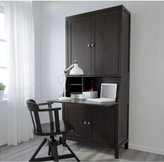Secreter IKEA HEMNES nero