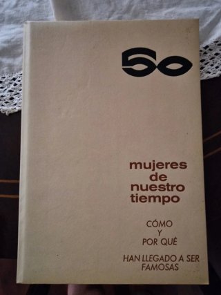 Libro "50 mujeres de nuestro tiempo"
