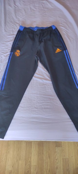 Pantalón Adidas Real Madrid Negro y Azul