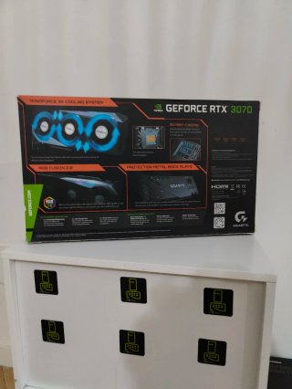 Tarjeta Gráfica Gigabyte RTX 3070 8GB GDDR6