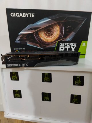 Tarjeta Gráfica Gigabyte RTX 3070 8GB GDDR6