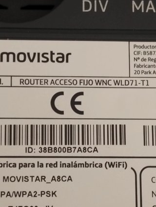 Router 4G Movistar WNC WLD71 T1 Nuevo