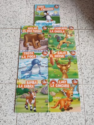 24 libros Mis animales del zoo